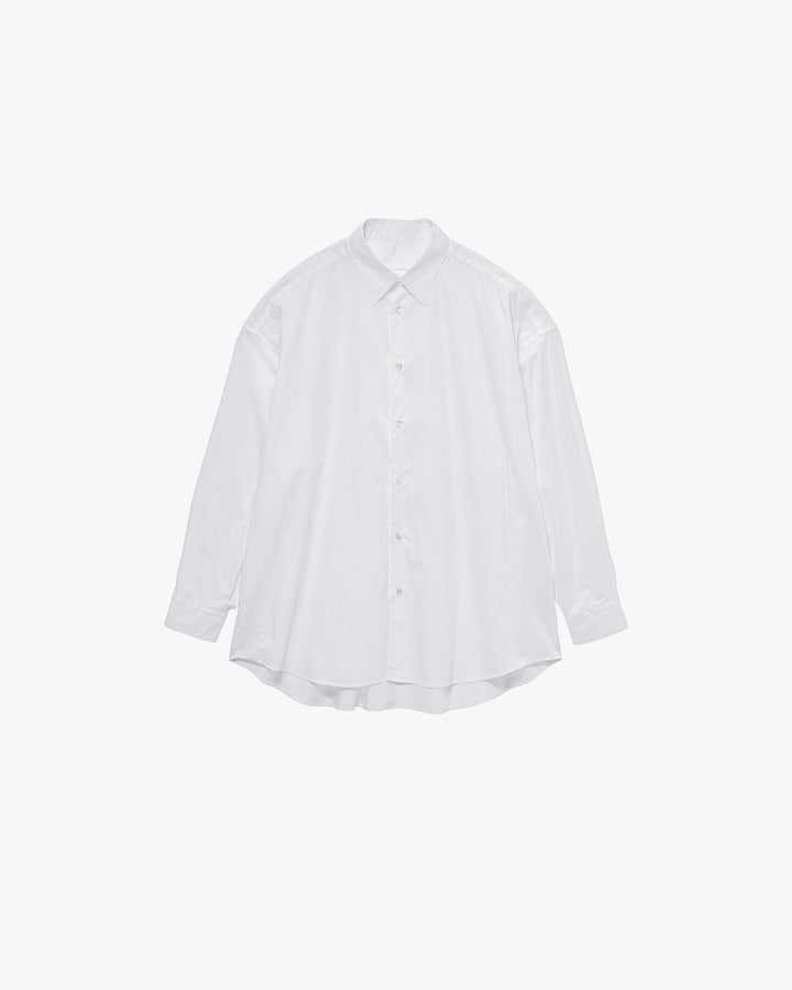 Broad L/S Oversized Regular Collar Shirt