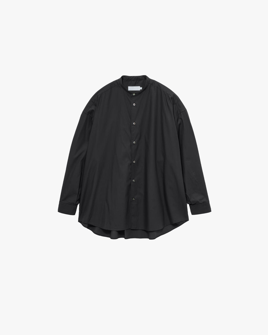 Broad L/S Oversized Band Collar Shirt – Graphpaper