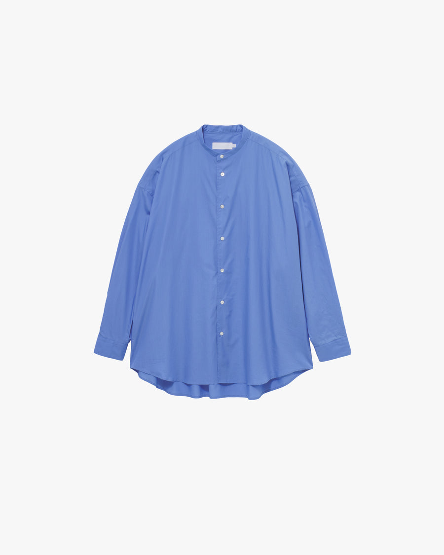 Broad L/S Oversized Band Collar Shirt – Graphpaper