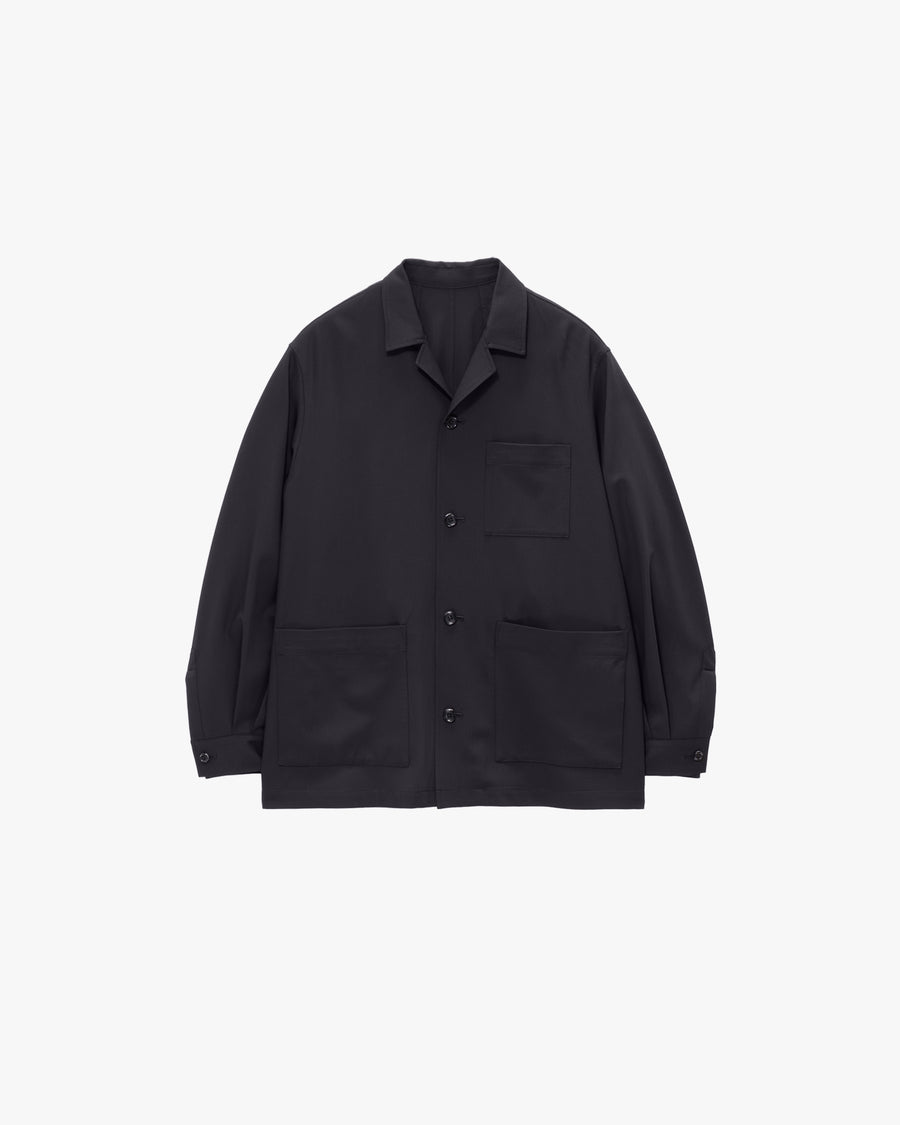 Techno Wool Twill Open Collar Jacket – Graphpaper