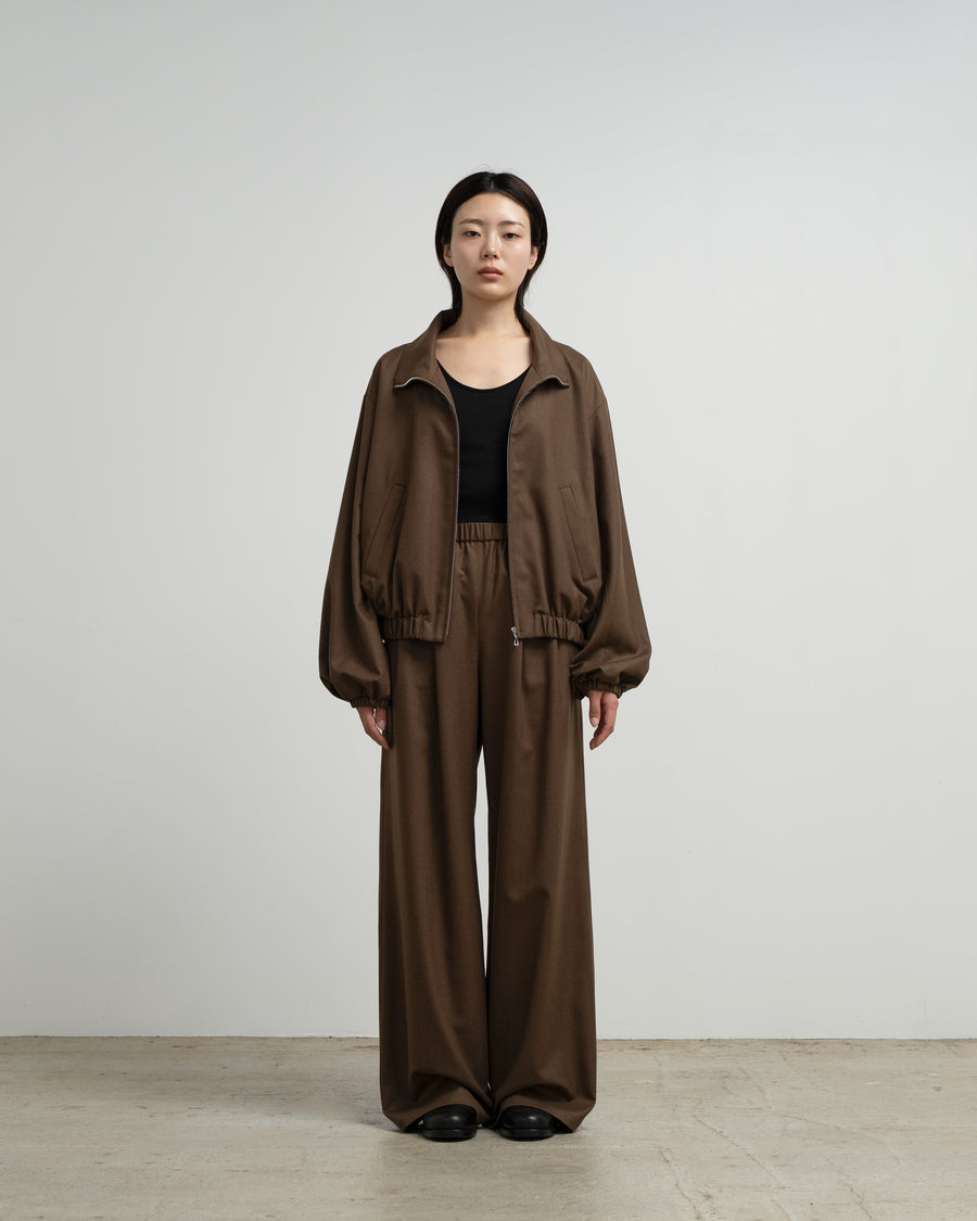 Fine Wool Saxony Easy Wide Pants – Graphpaper