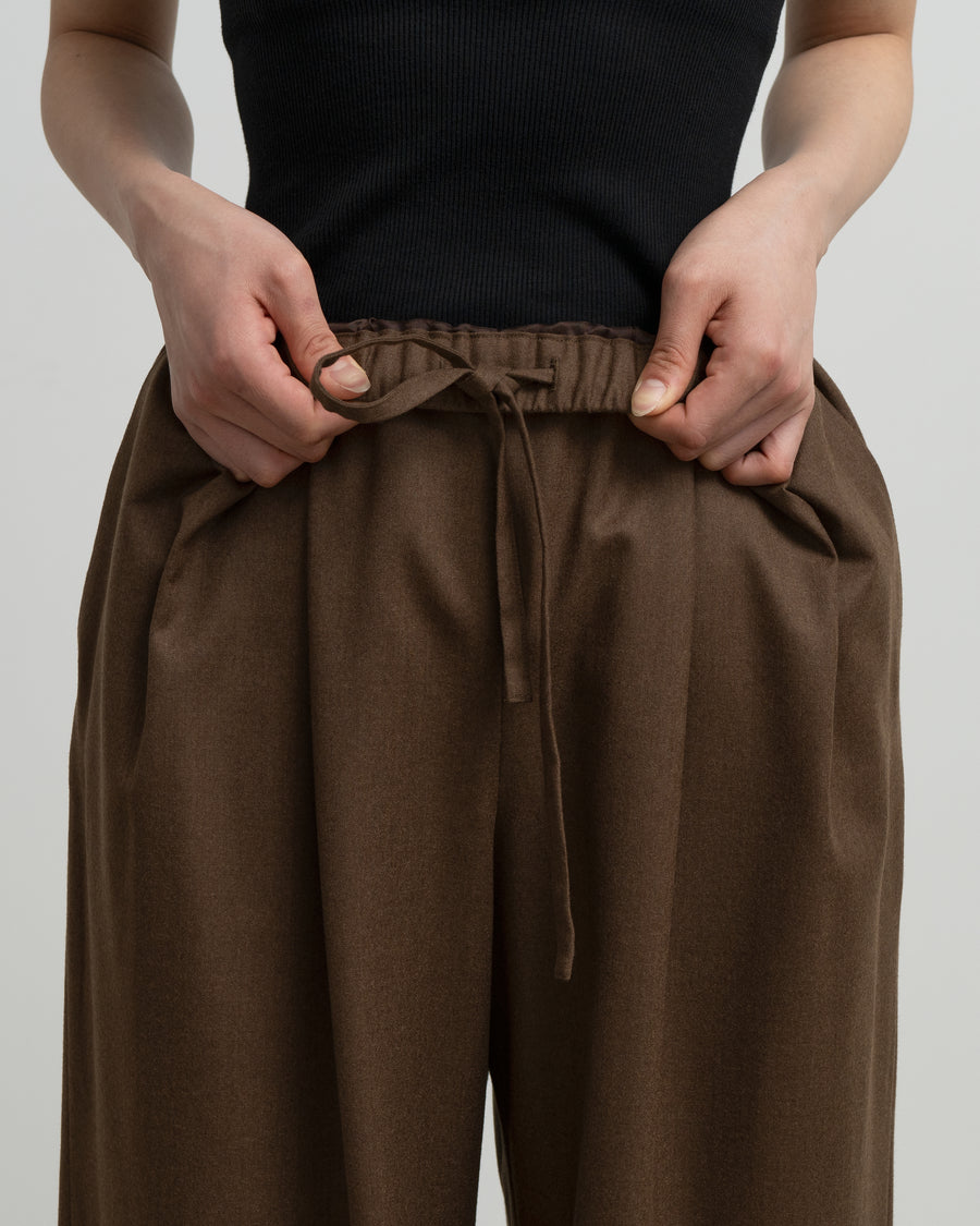 Fine Wool Saxony Easy Wide Pants – Graphpaper