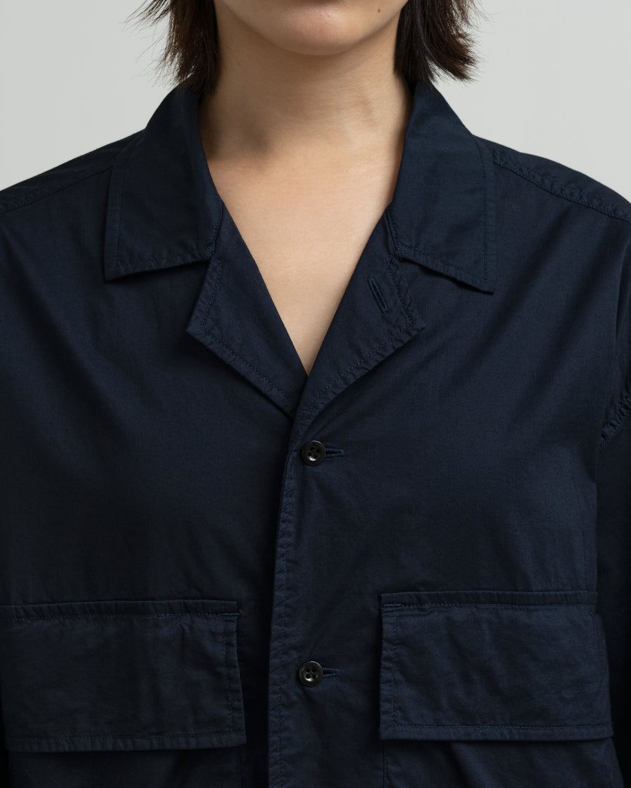 シャツ Graphpaper Garment Dyed Typewriter Shirt Garment Dyed Typewriter Fatigue Shirt – Graphpaper