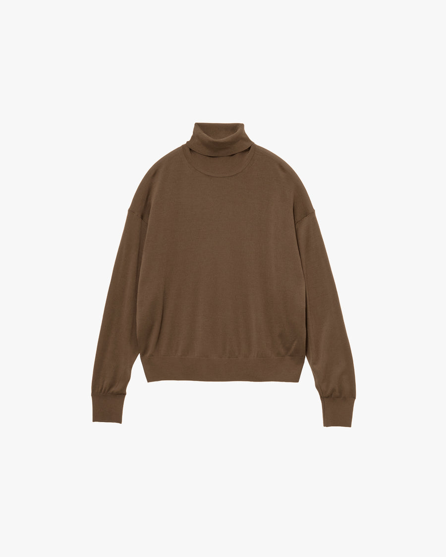High Gauge Short Turtle Neck Knit – Graphpaper