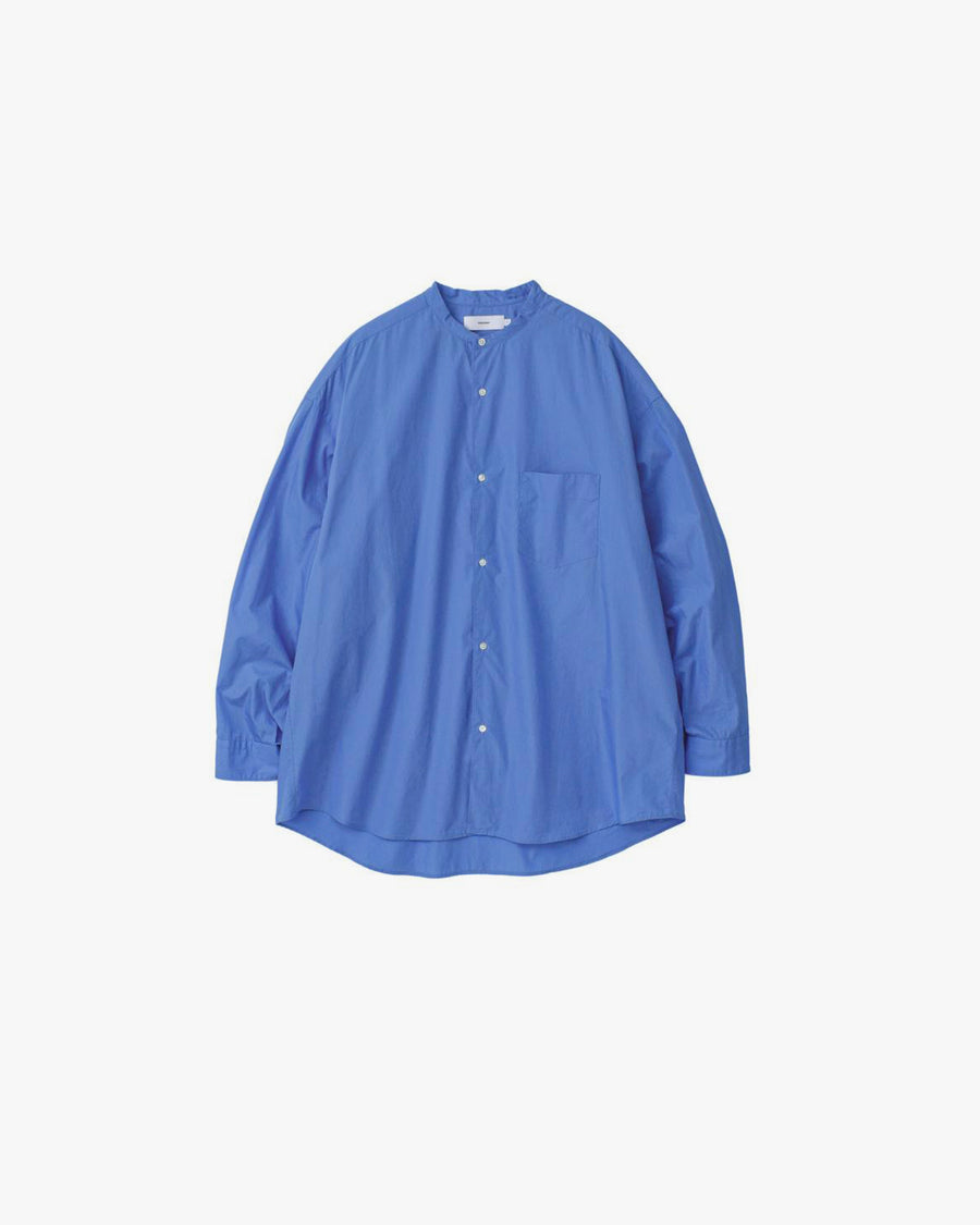 Broad L/S Oversized Band Collar Shirt – Graphpaper