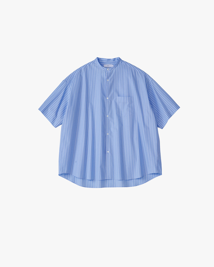 SIDOGRAS S/S Oversized  Band Collar Shirt