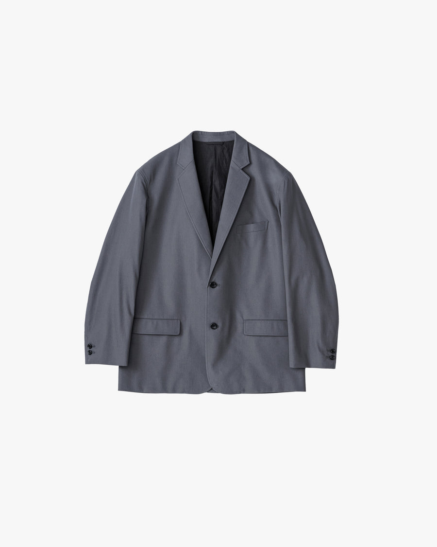 Wooly Cotton Twill Single Jacket