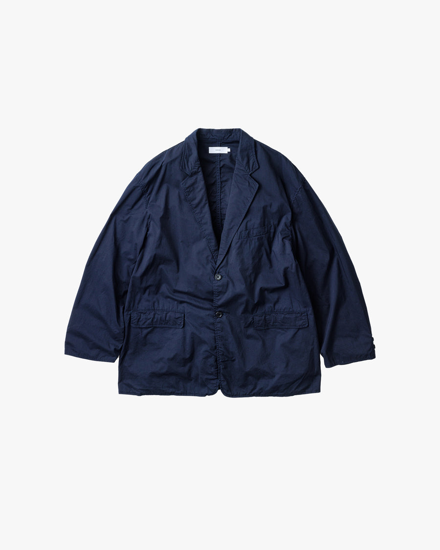 Garment Dyed Typewriter Oversized Jacket