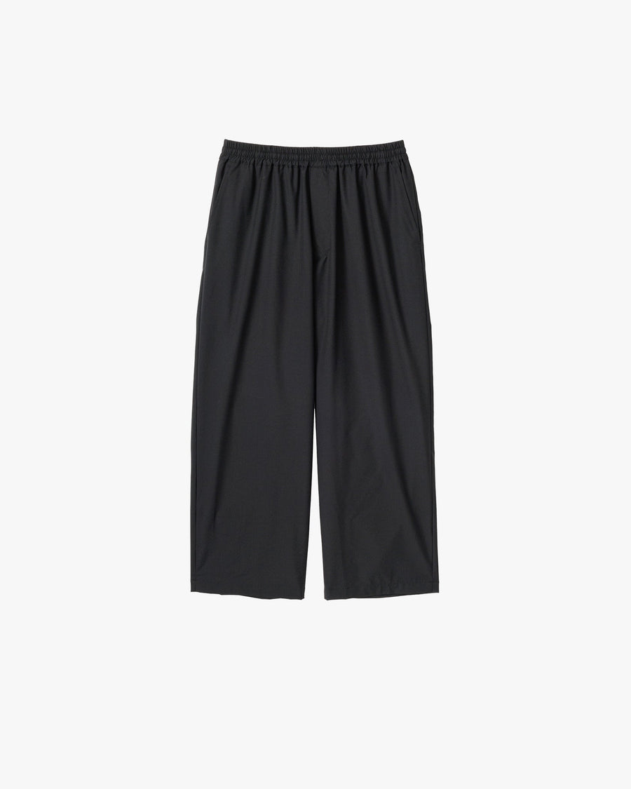 Fine Wool Tropical Easy Wide Pants