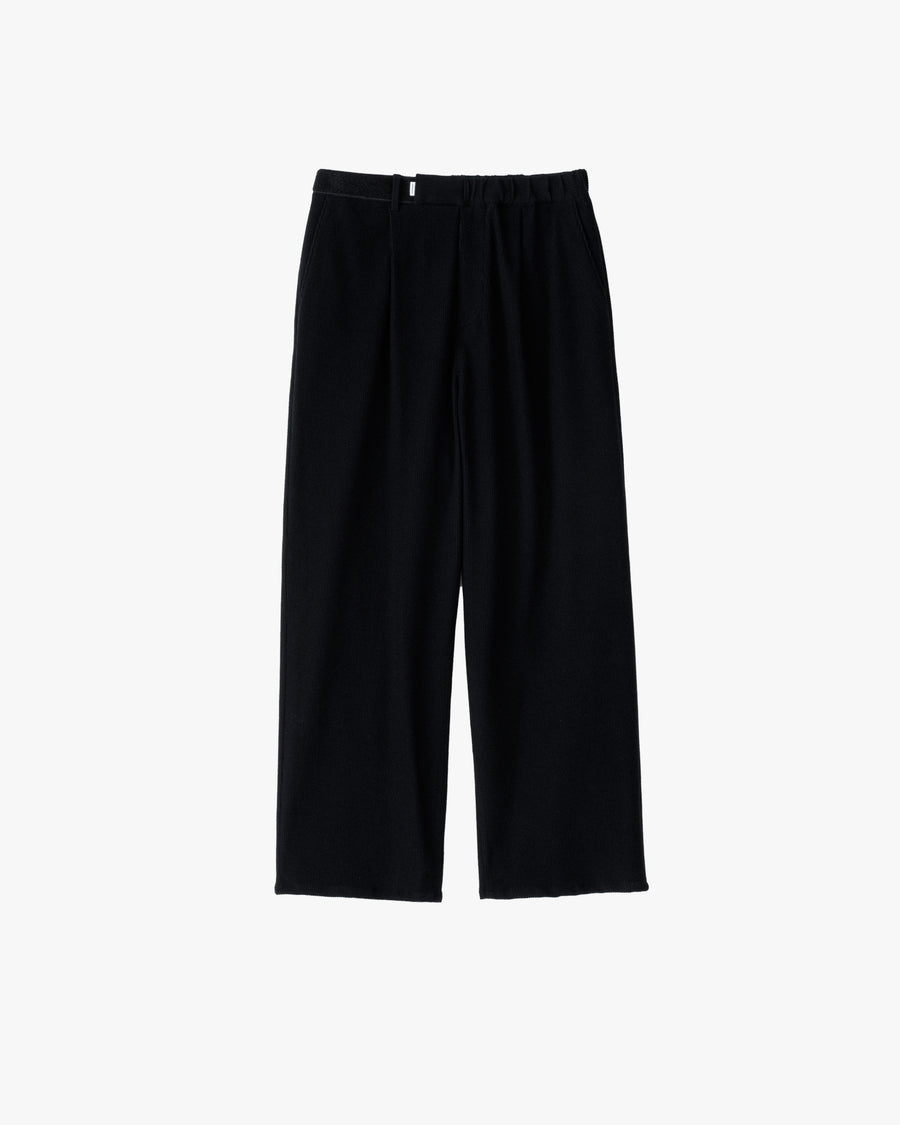 Knit Corduroy Wide Chef Pants