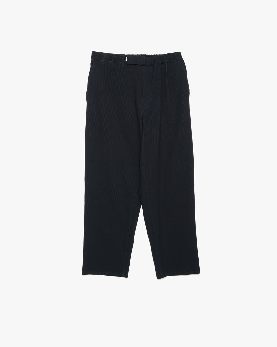 Knit Corduroy Wide Tapered Chef Pants