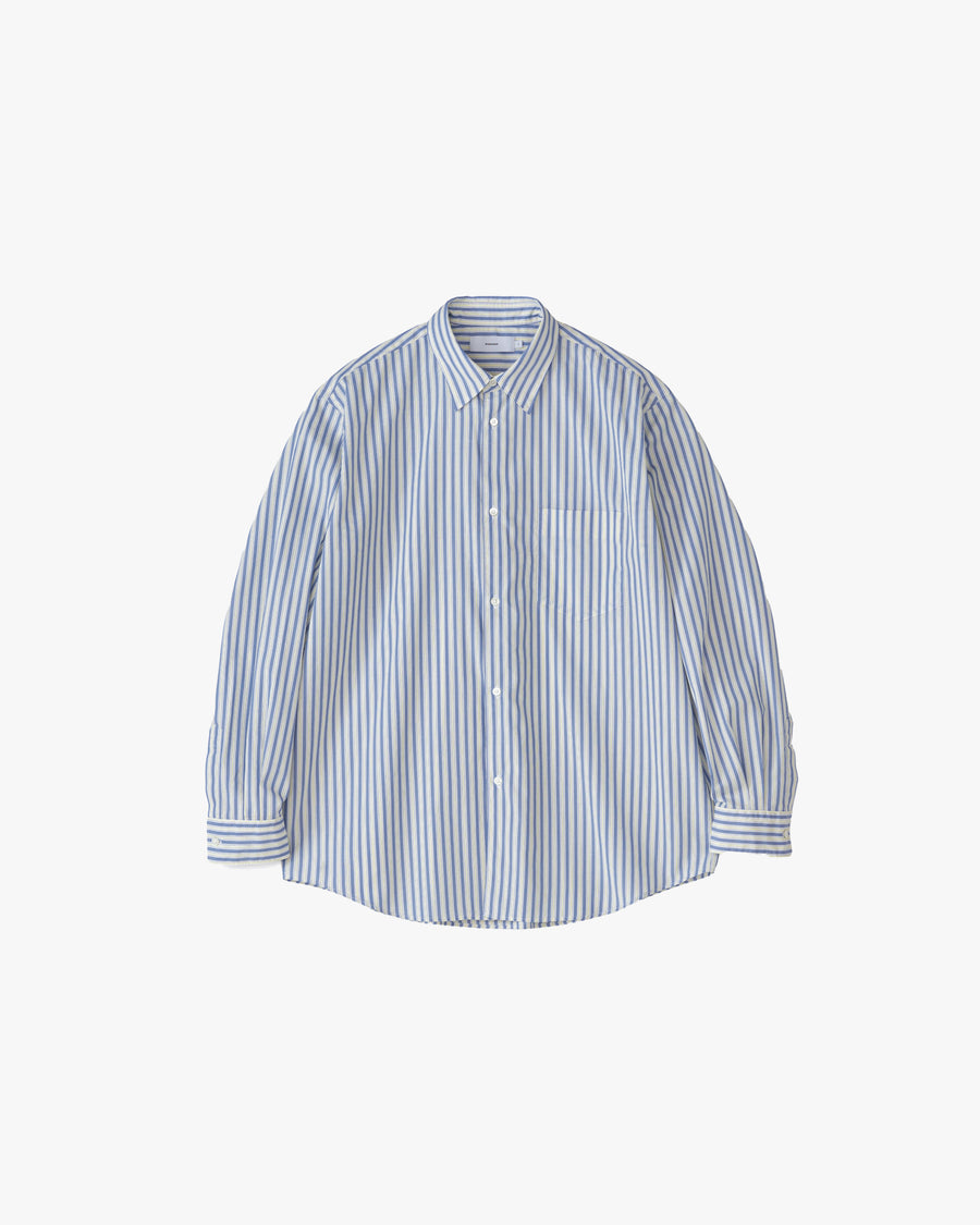 Broad L/S Oversized Regular Collar Shirt