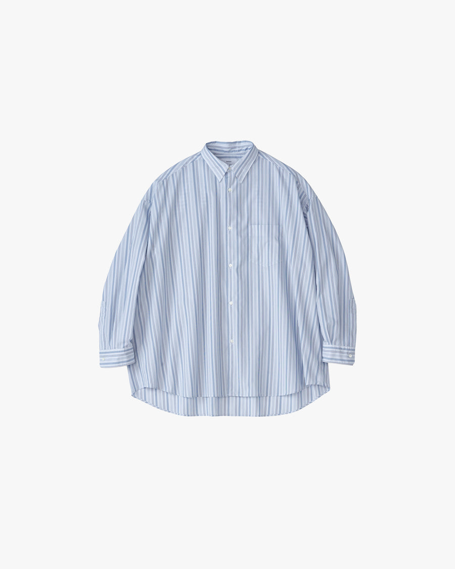 Broad L/S Oversized Regular Collar Shirt