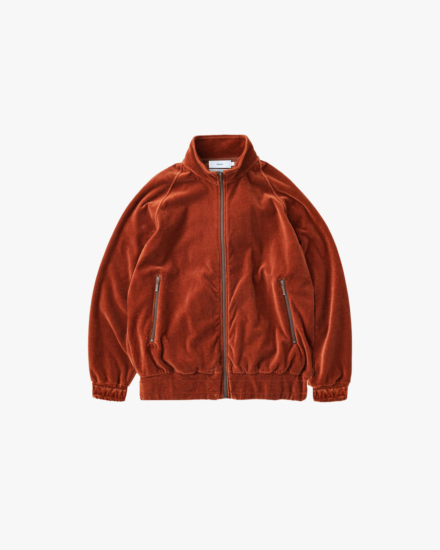 Compact Velour Track Jacket