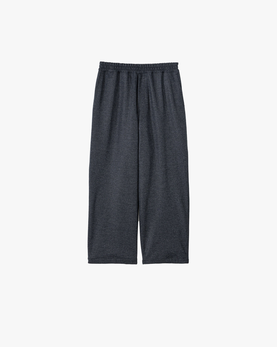 Wool Smooth Flannel Easy Wide Pants