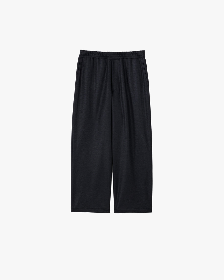 Wool Smooth Flannel Easy Wide Pants