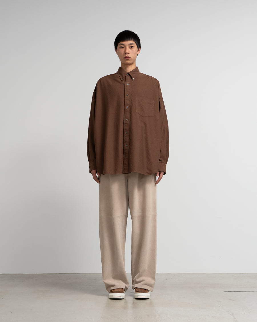 Oxford L/S Oversized B.D Shirt