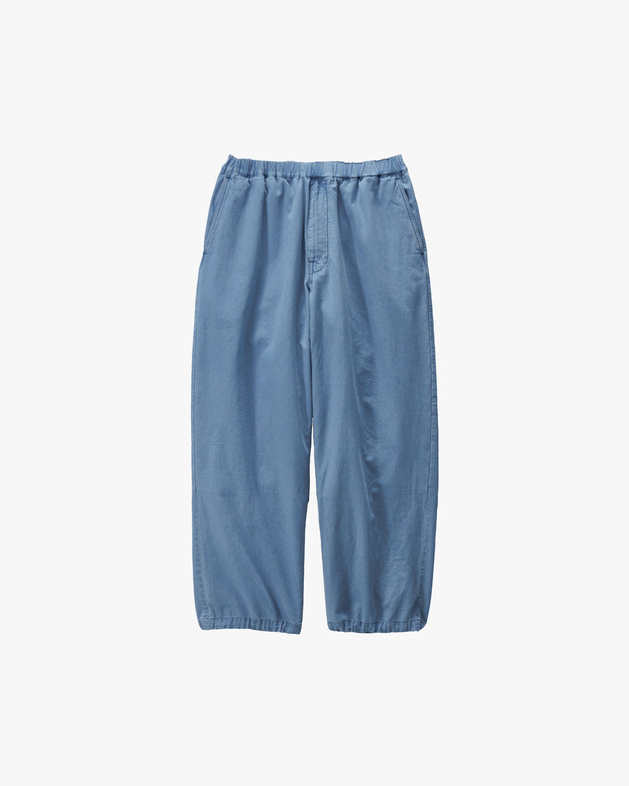 SIDOGRAS Indigo Poplin Track Pants