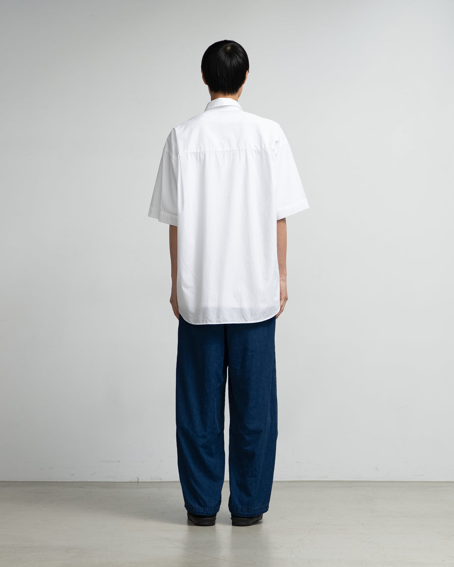 SIDOGRAS Indigo Poplin Track Pants