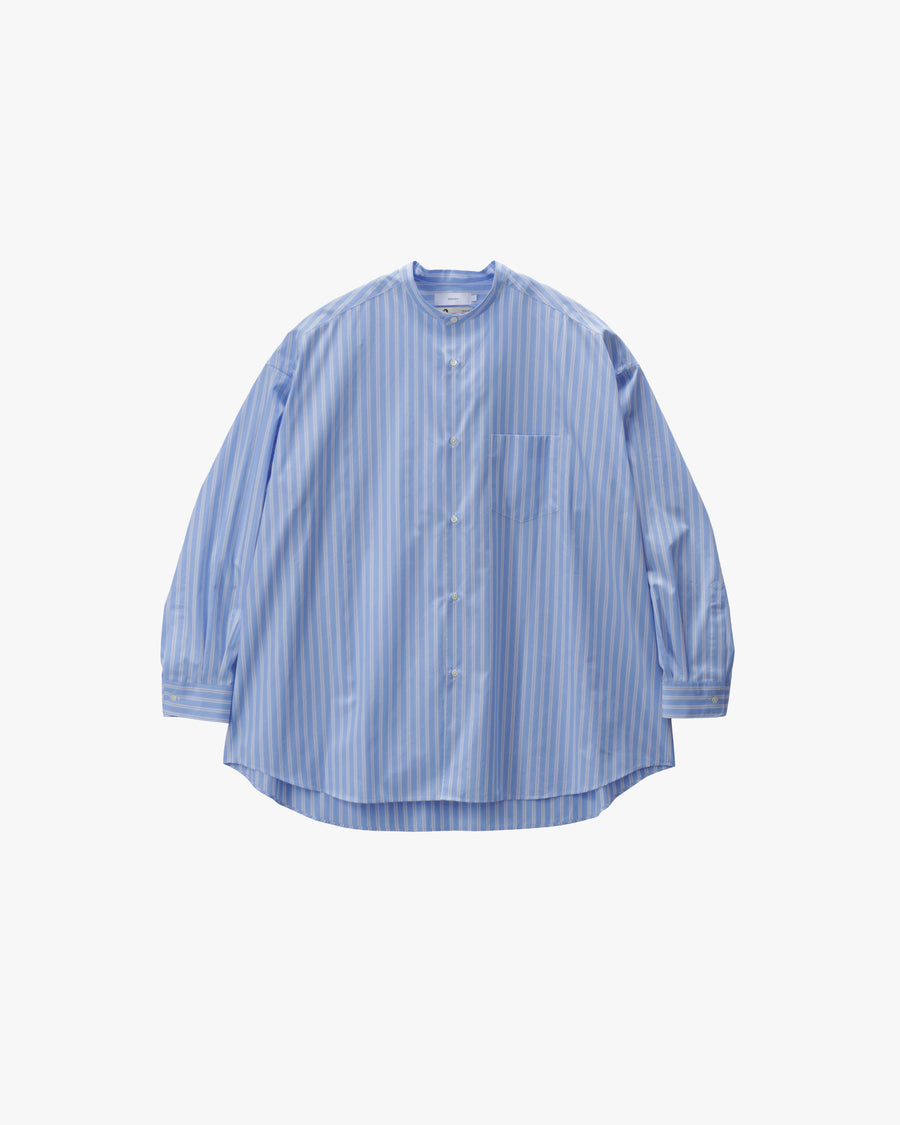 SIDOGRAS L/S Oversized Band Collar Shirt
