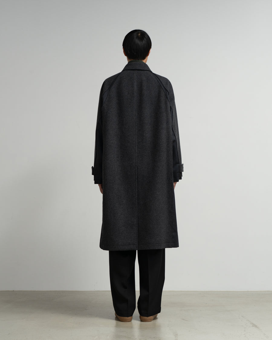 GRAPHPAPER コート COMOLI AURALEE YOKE ATON YOKE for Graphpaper CONNECTED BAL COLLAR COAT