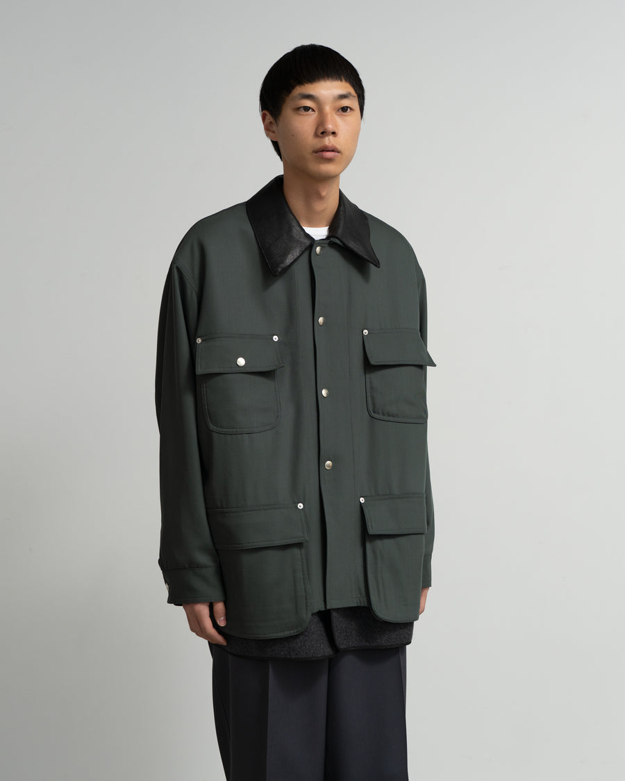 YOKE for Graphpaper WOOL NYLON GABARDINE COVERALL JACKET