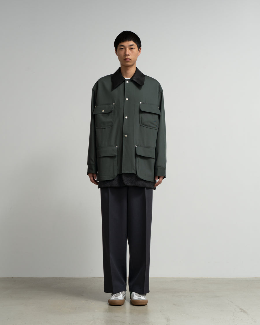 YOKE for Graphpaper WOOL NYLON GABARDINE COVERALL JACKET