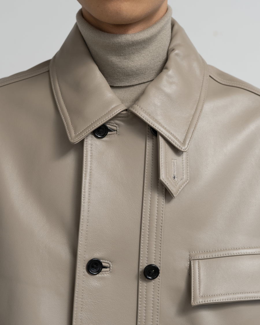 Sheep Leather Corbusier Jacket
