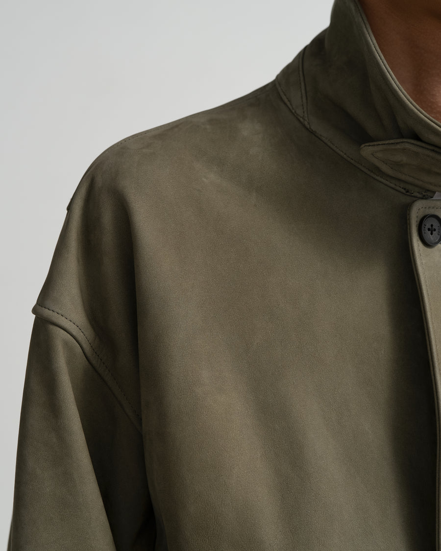 YOKE for Graphpaper COW NUBACK LEATHER BLOUSON