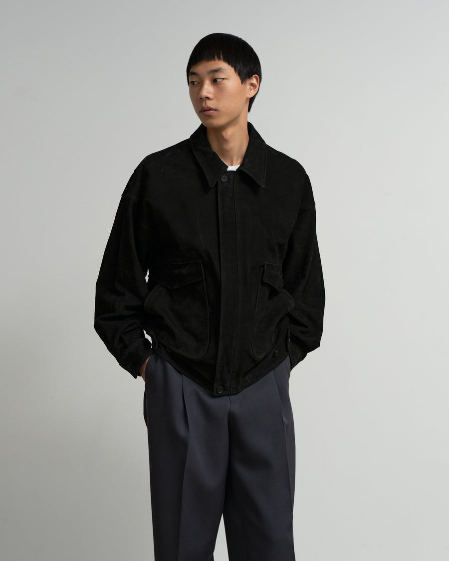 YOKE for Graphpaper COW NUBACK LEATHER BLOUSON