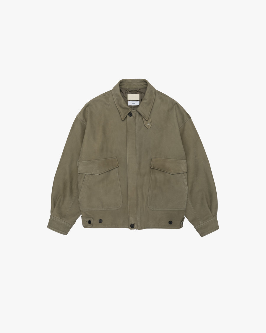 YOKE for Graphpaper COW NUBACK LEATHER BLOUSON