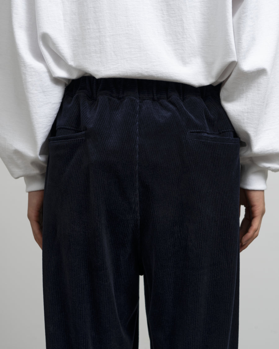 Soft Knit Corduroy Wide Chef Pants