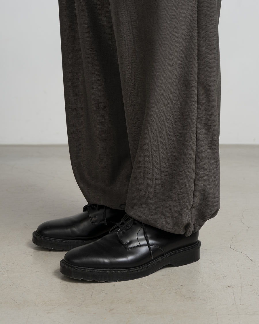 Melange Herringbone Stripe Chef Track Pants