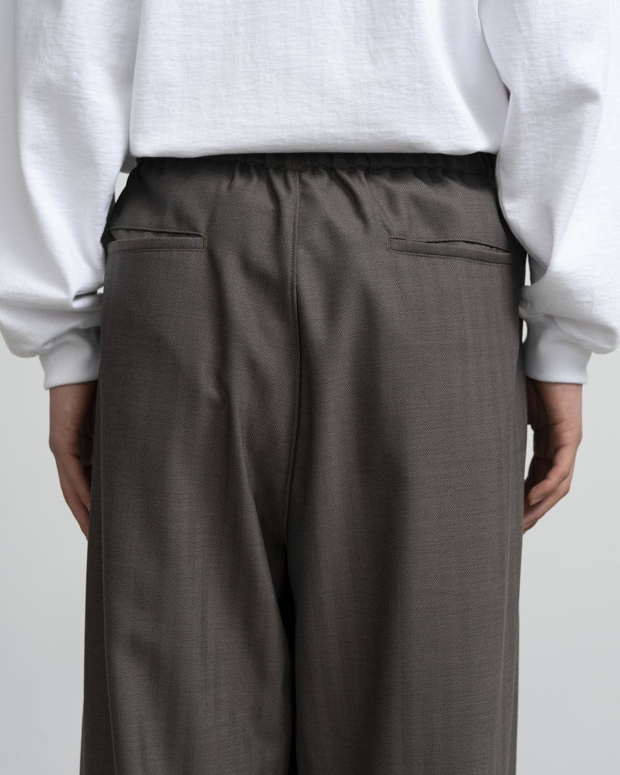 Melange Herringbone Stripe Chef Track Pants
