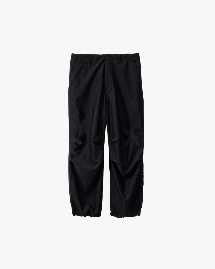 Cotton Cupro Back Satin Military Pants