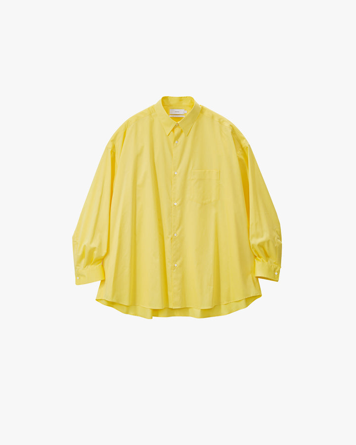 Silicon Poplin Oversized Regular Collar Shirt