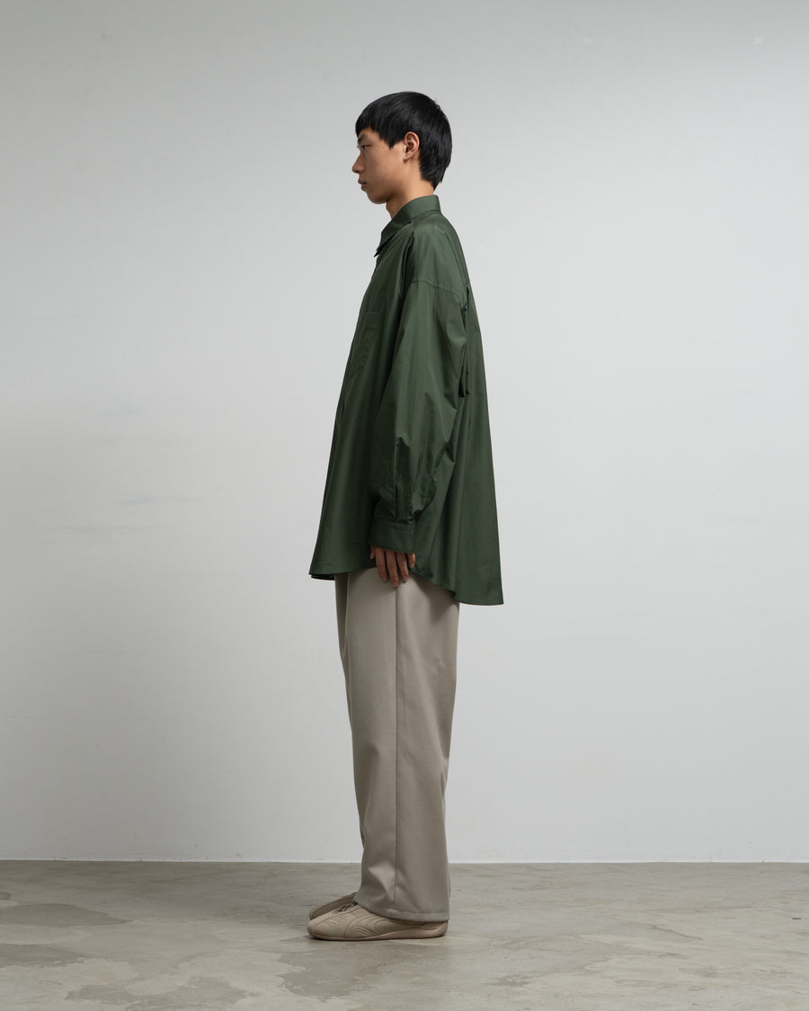 ALUMO for GP L/S Oversized Regular Collar Shirt