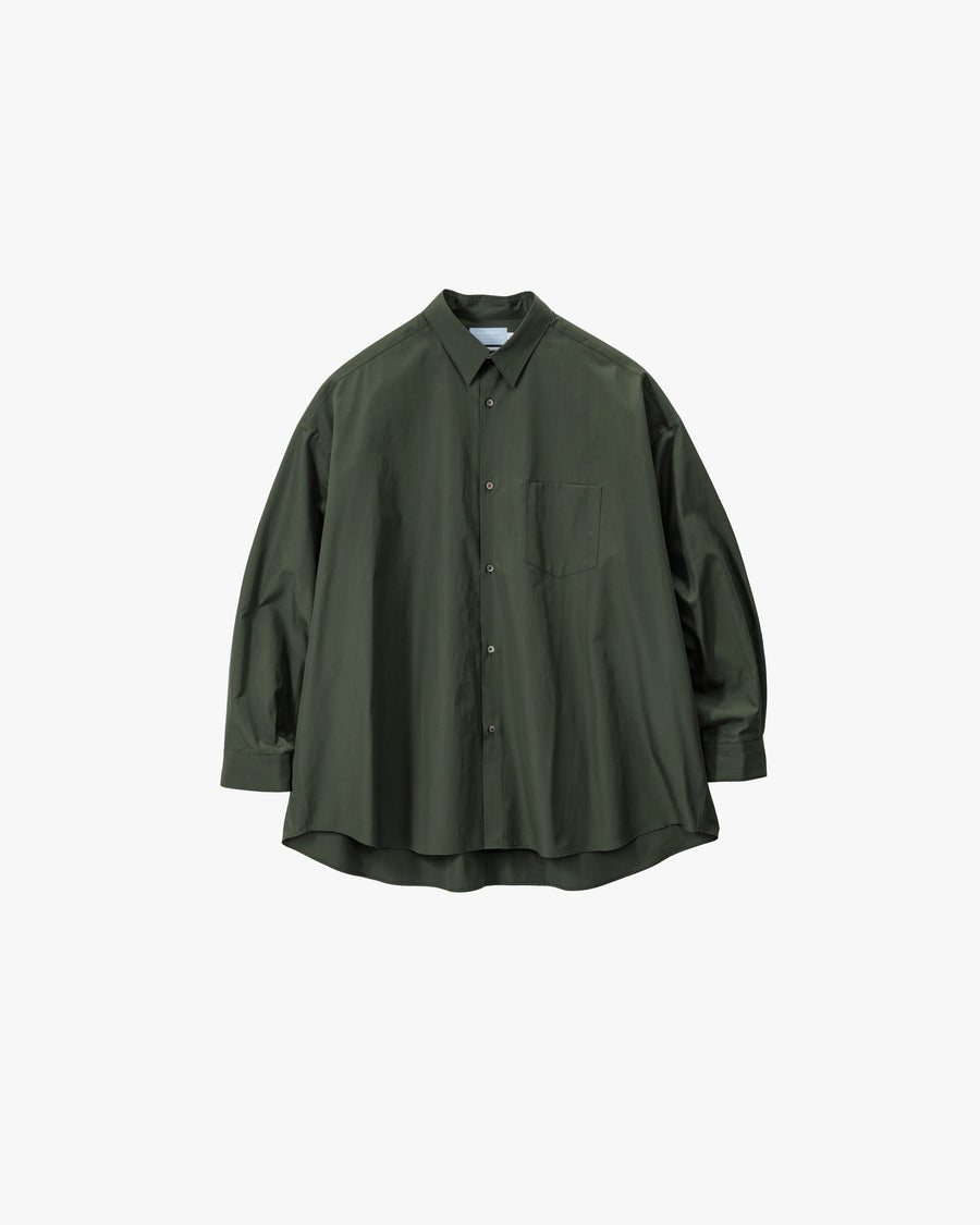 ALUMO for GP L/S オーバーサイズレギュラーカラーシャツ ALUMO for GP L/S Oversized Regular Collar Shirt – Graphpaper