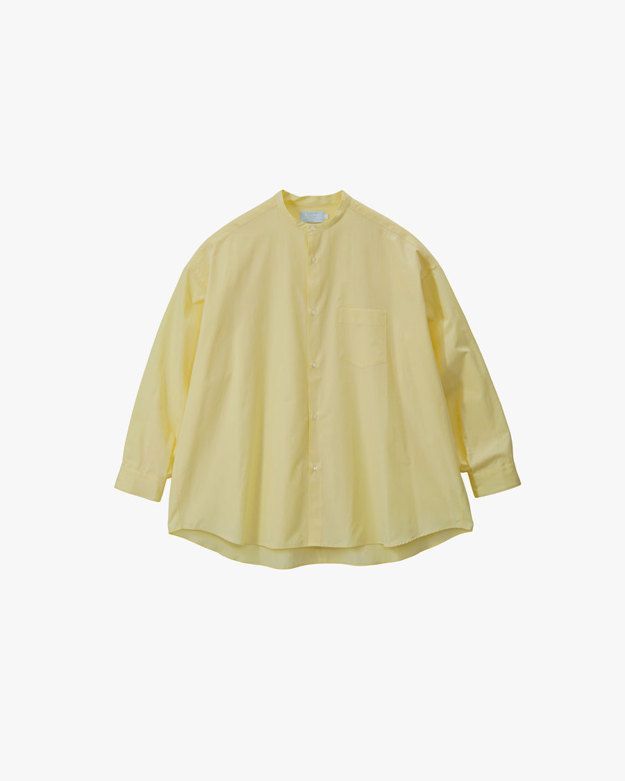 SALE- ALUMO for GP L/S Oversized Band Collar Shirt – Graphpaper