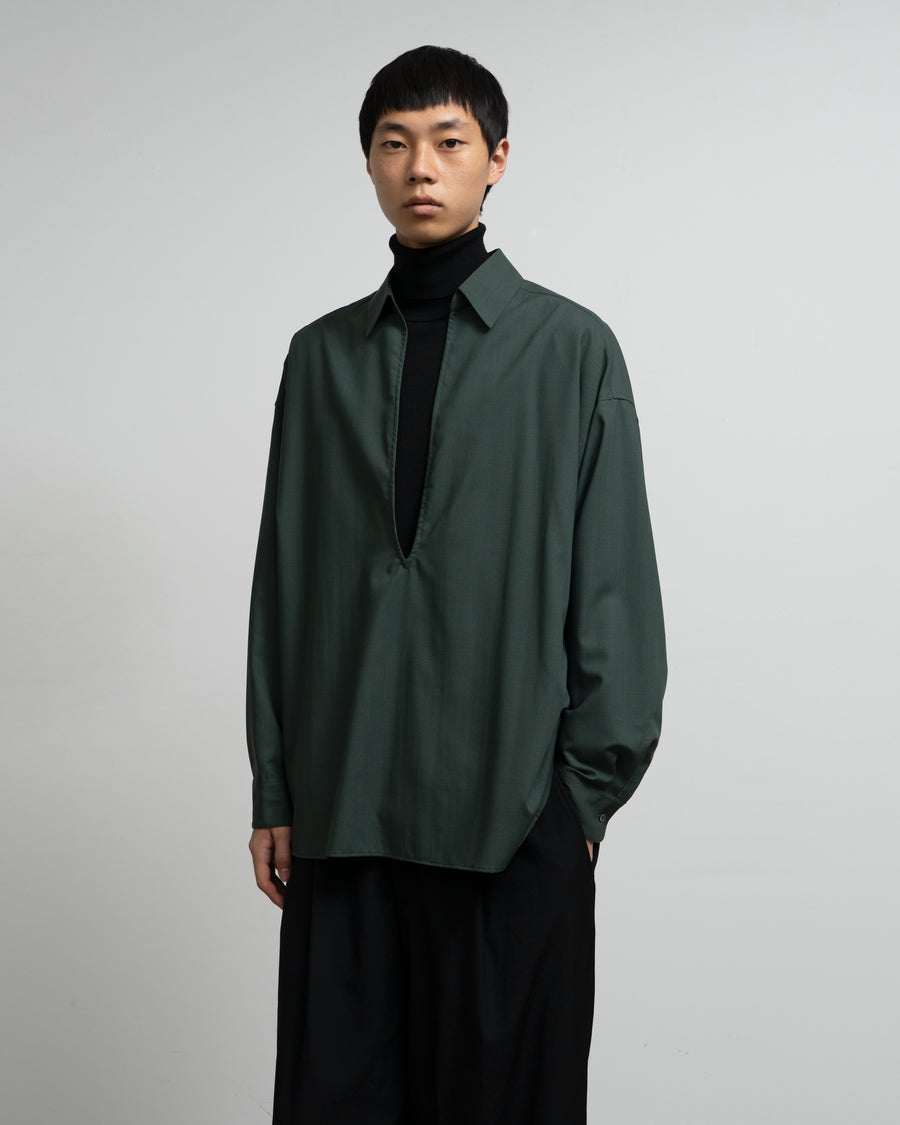 Techno Wool Tropical Skipper Shirt
