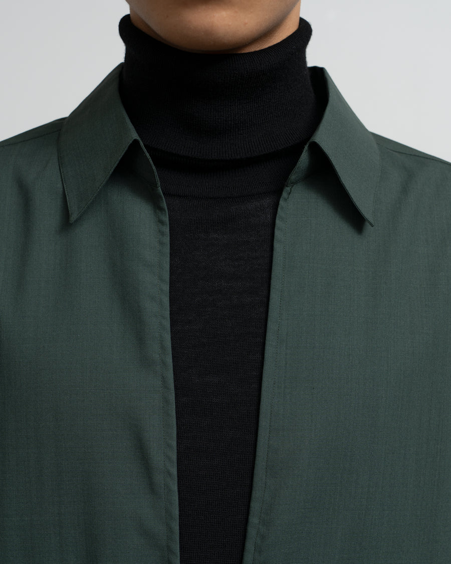 Techno Wool Tropical Skipper Shirt