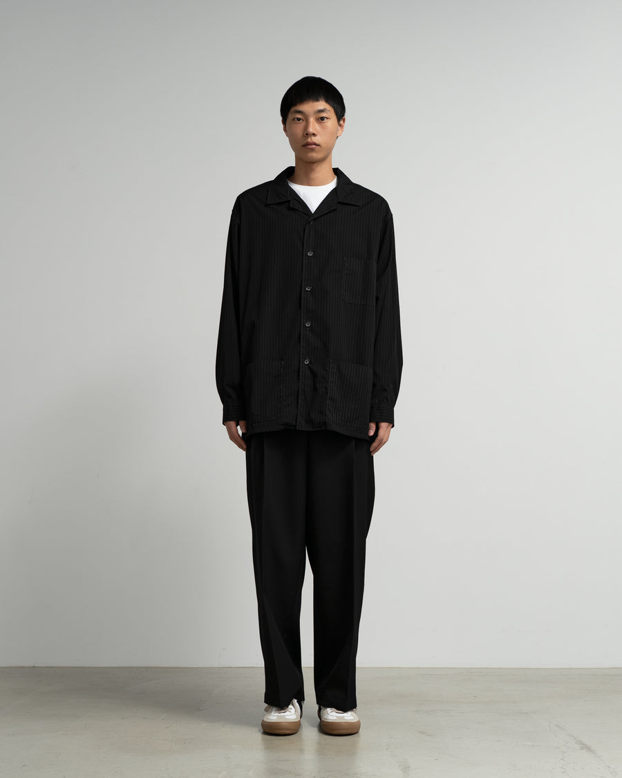 YOKE for Graphpaper COTTON STRIPE SHIRT JACKET
