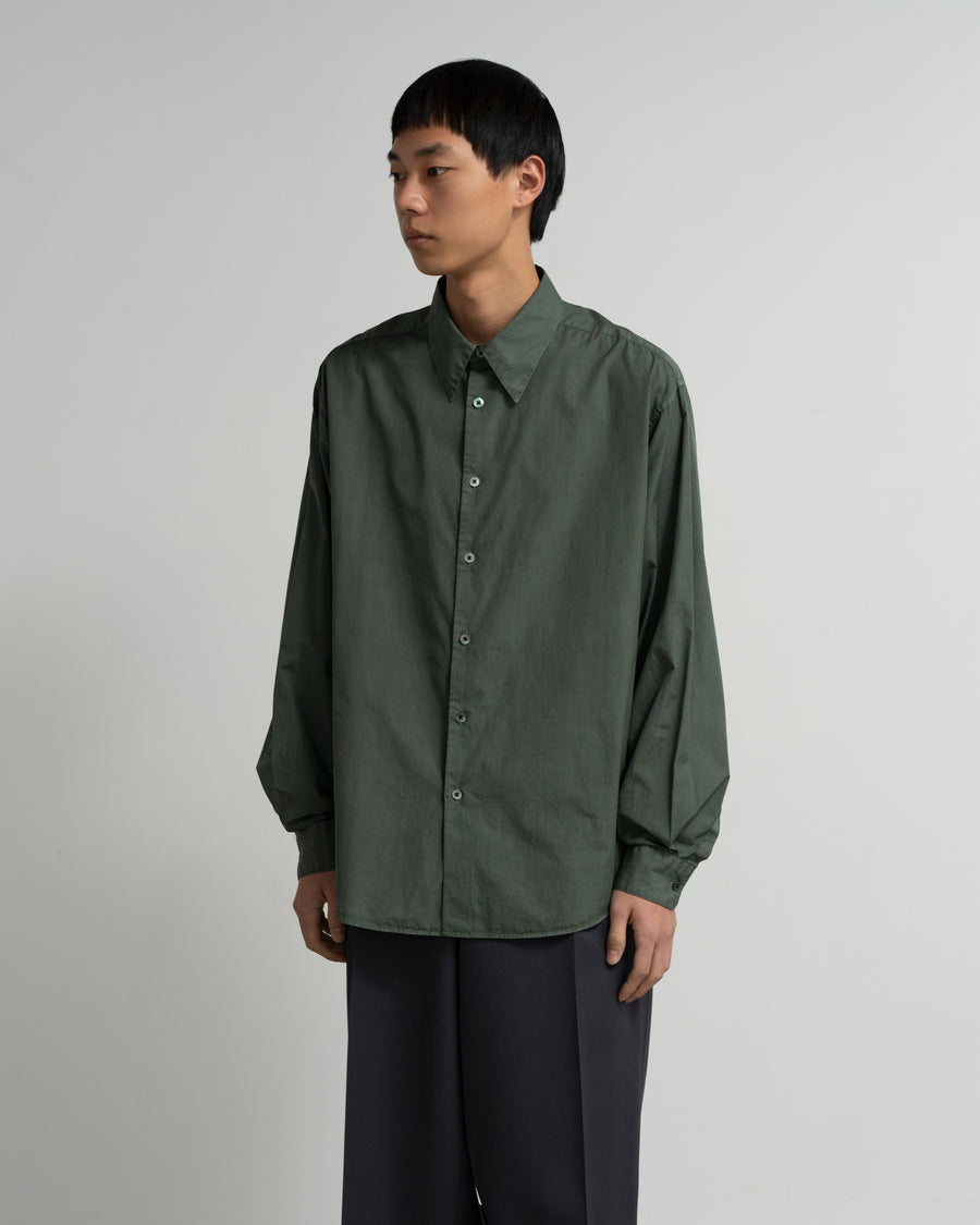 YOKE for Graphpaper EMBROIDERED ロングTシャツ 心地良い着心地と色に包まれる。グラフペーパーとヨークがコラボした