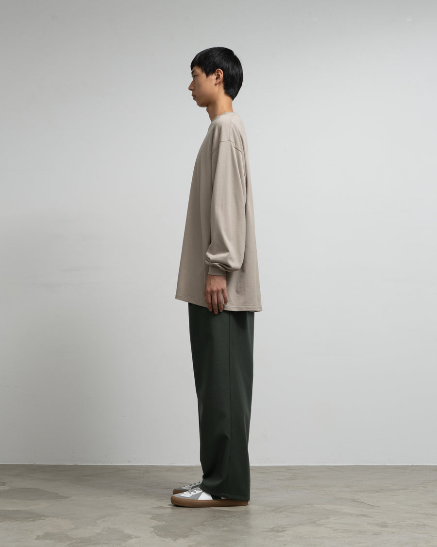Tri Spun Cotton L/S Oversized Tee