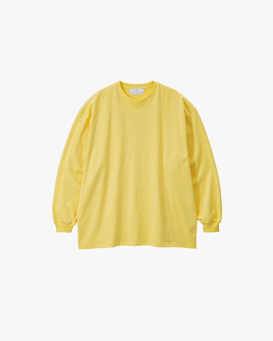 Tri Spun Cotton L/S Oversized Tee
