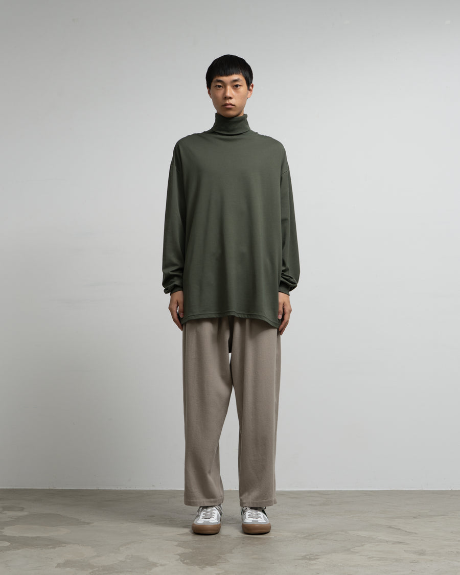 Brushed Mockrody High Neck L/S Tee