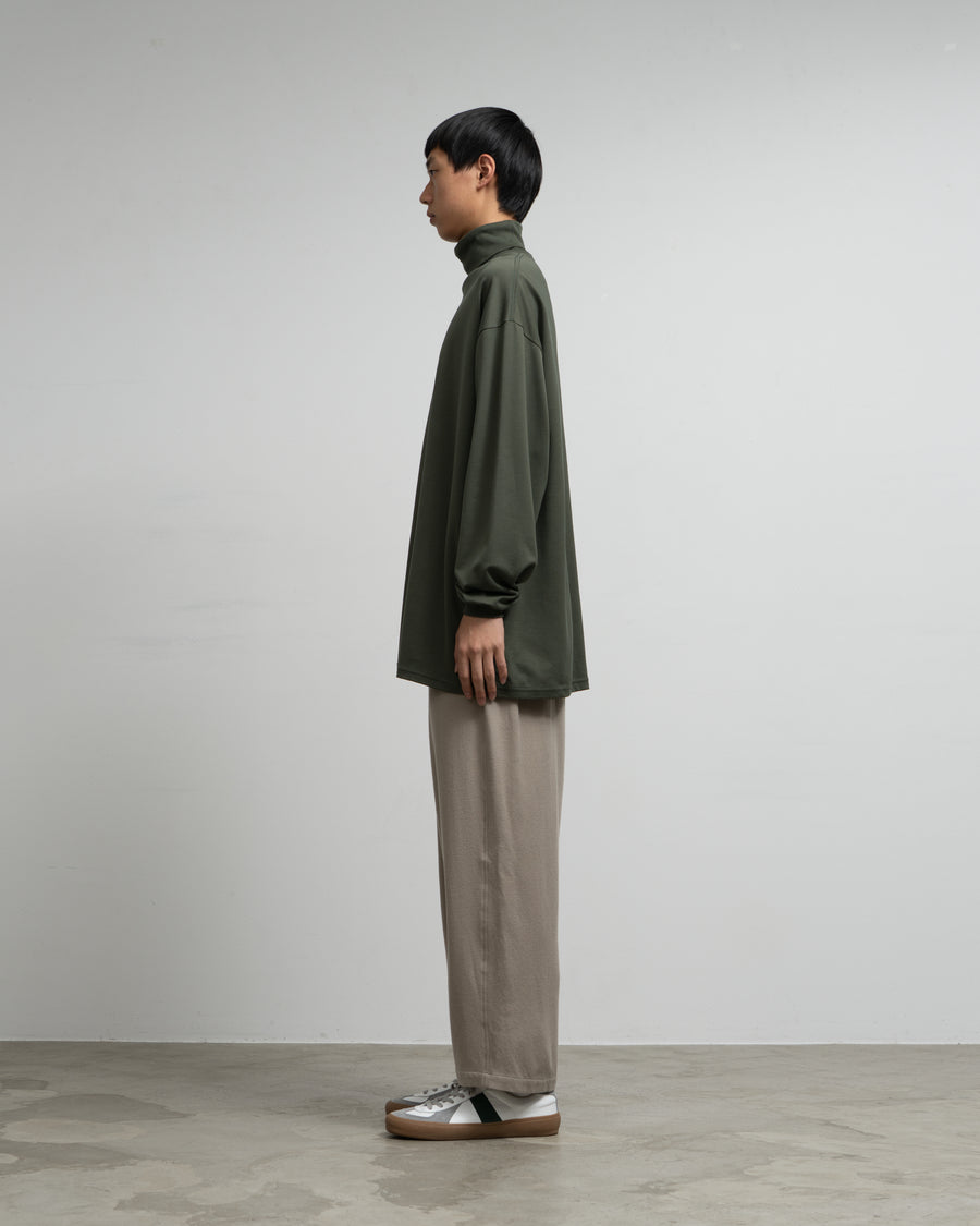 Brushed Mockrody High Neck L/S Tee