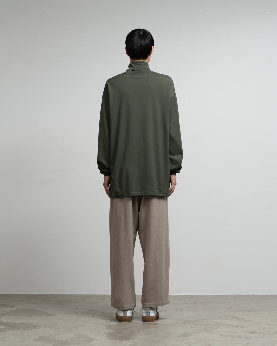 Brushed Mockrody High Neck L/S Tee