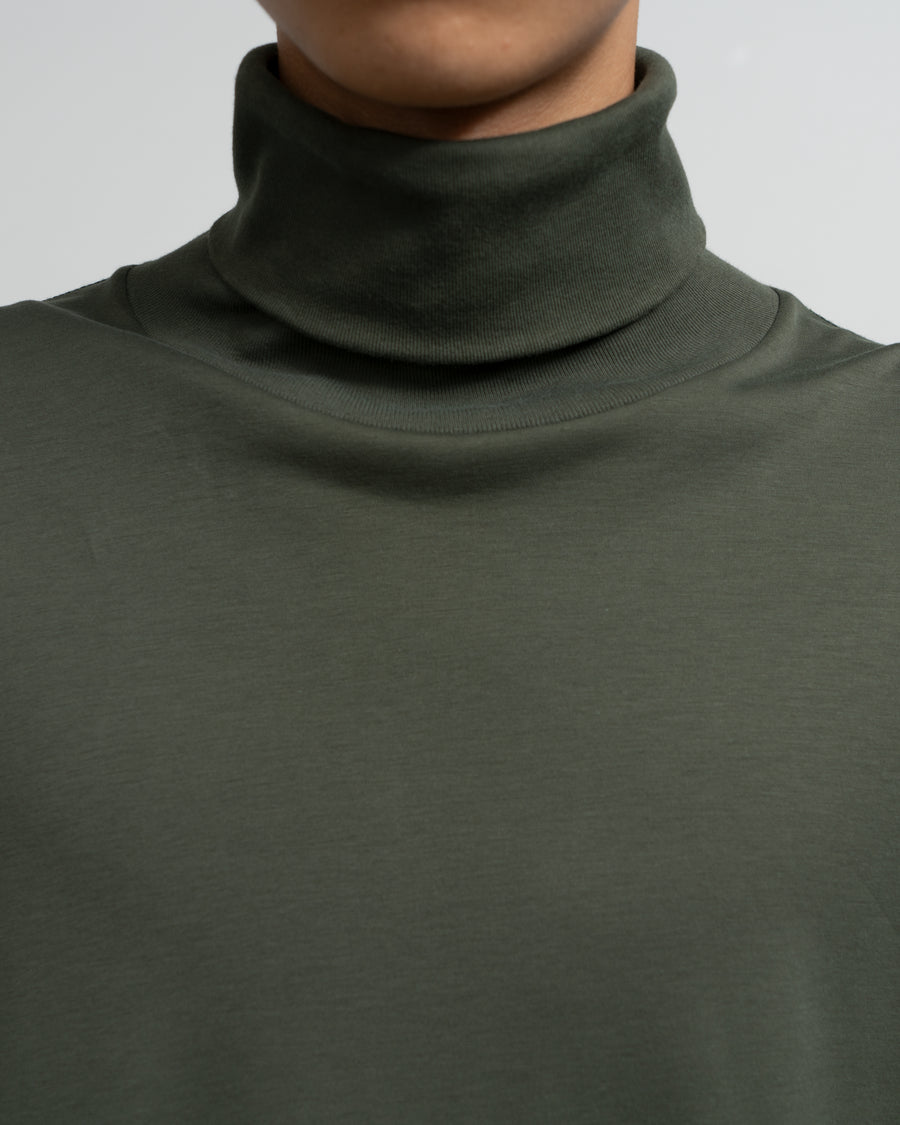 Brushed Mockrody High Neck L/S Tee