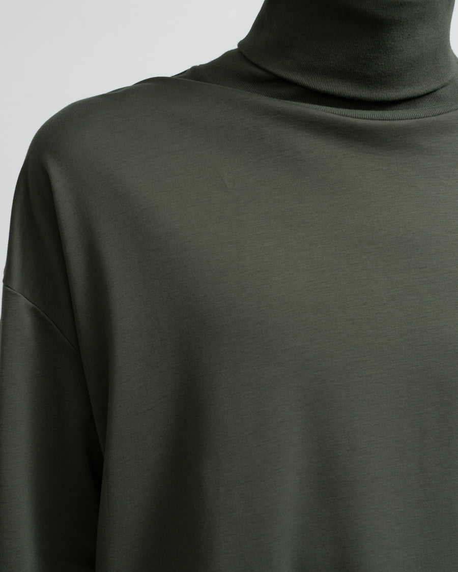 Brushed Mockrody High Neck L/S Tee